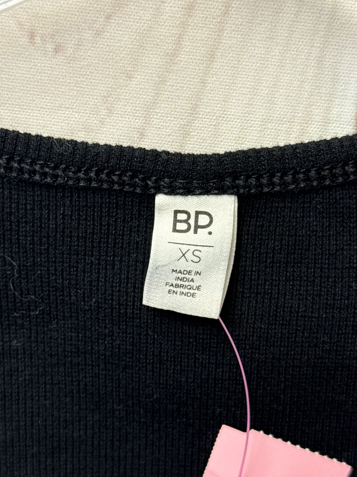 BP Women's Size XS Black Short Sleeve Top