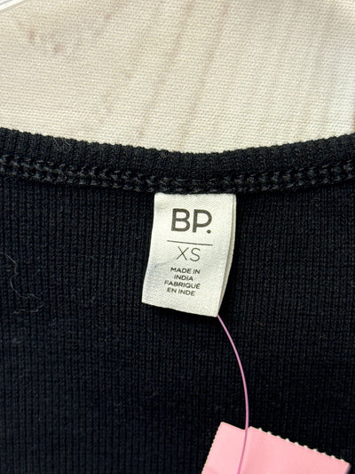 BP Women's Size XS Black Short Sleeve Top