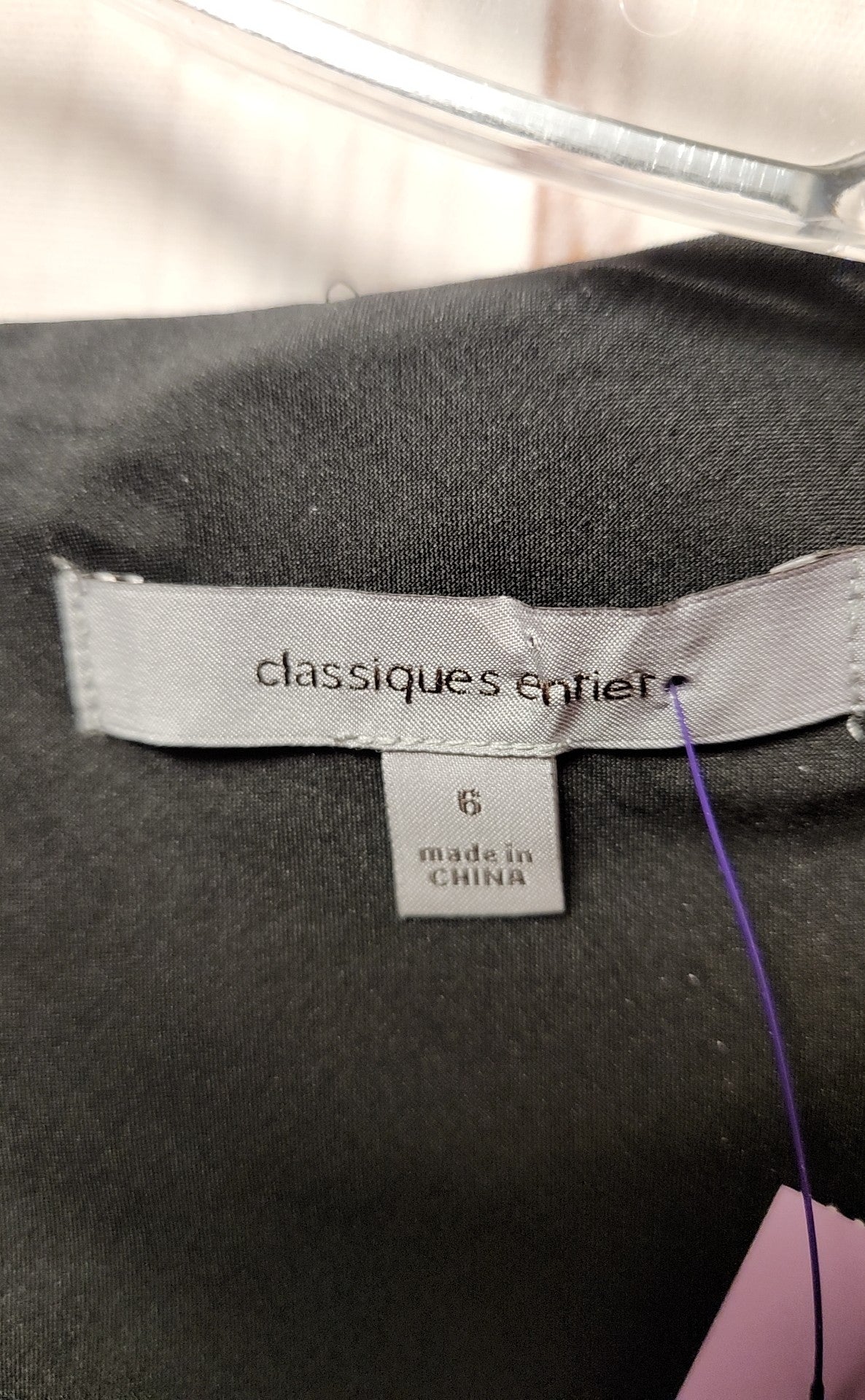 Classiques Entier Women's Size 6 Gray Dress
