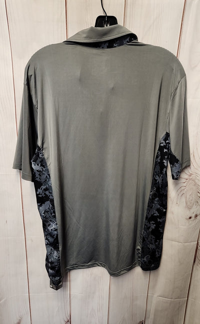 NWT Edge Men's Size M Gray Shirt