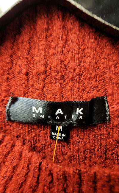 Mak Sweater Women's Size M Red Dress