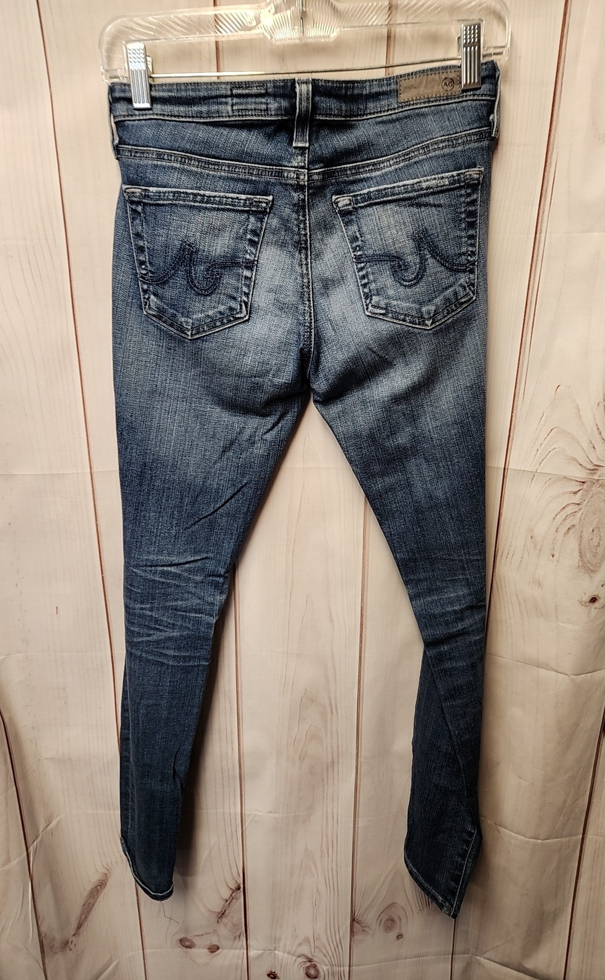 AG Adriano Goldschmied Women's Size 26 (1-2) Blue Jeans The Legging Ankle