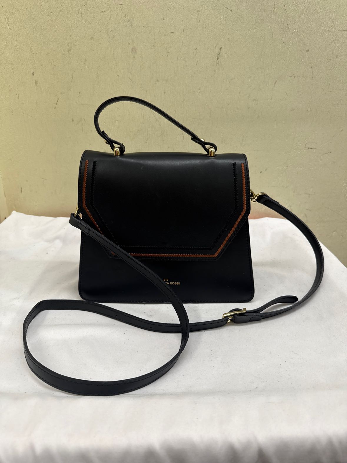 Roberta Rossi Black Purse Bag