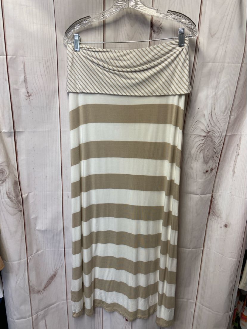 Calvin Klein Women's Size M Beige Skirt