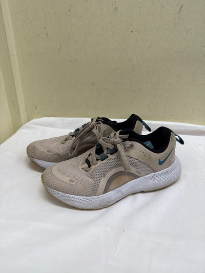 Nike React Women's Size 6-1/2 Beige Sneakers