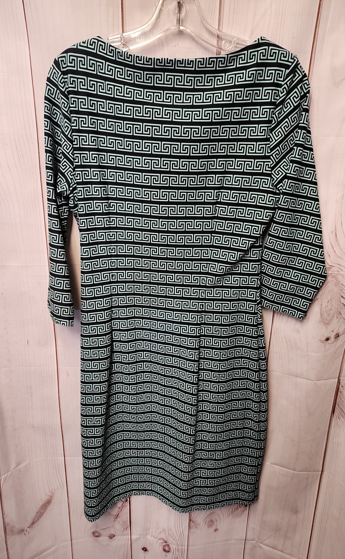 J McLaughlin Women's Size M Black & Blue Dress