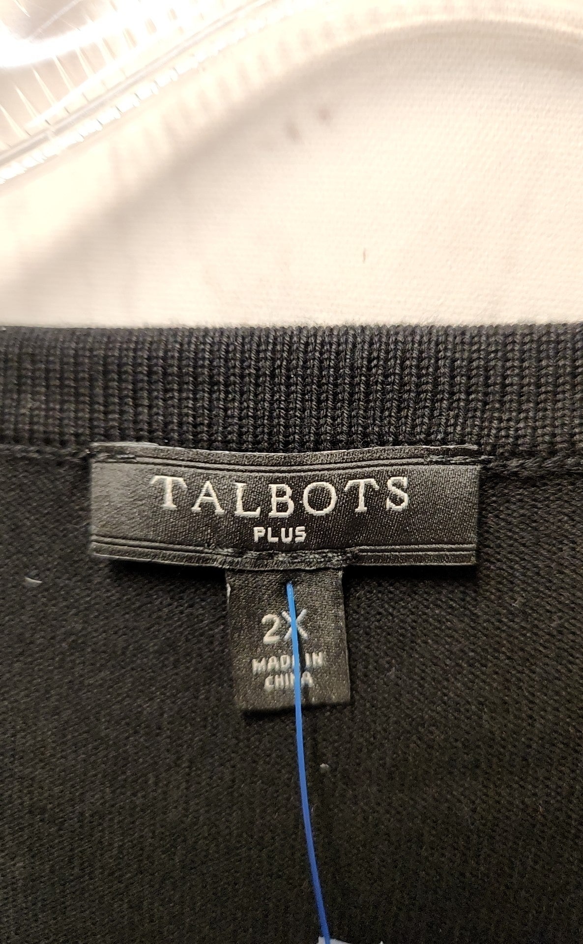 Talbots Women's Size 2X Black Cardigan