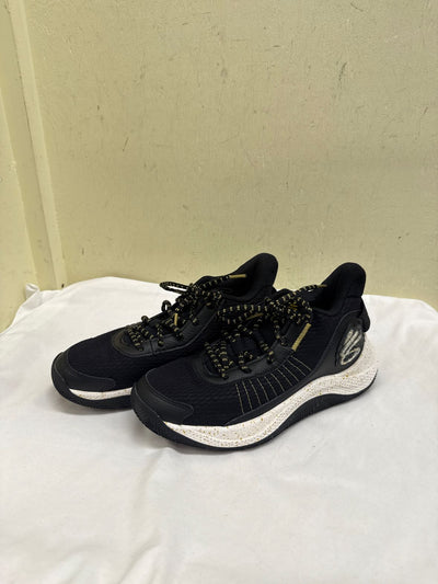 Under Armour x Curry Boy's Size 6 Black Shoes