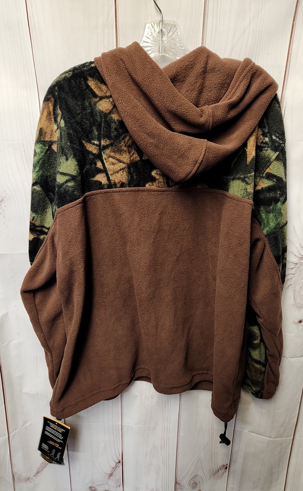 Trail Crest Men's Size M Brown Camoflauge Jacket