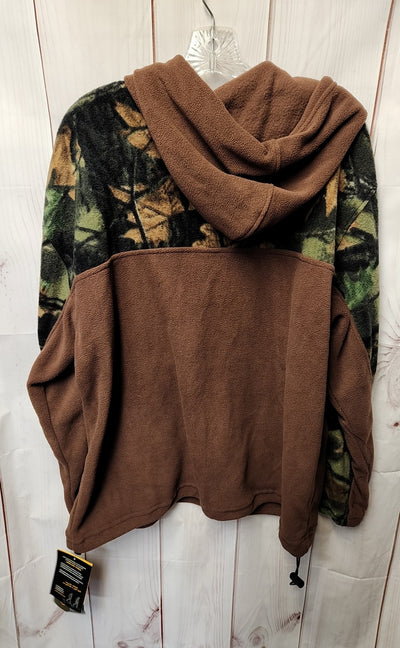 Trail Crest Men's Size M Brown Camoflauge Jacket