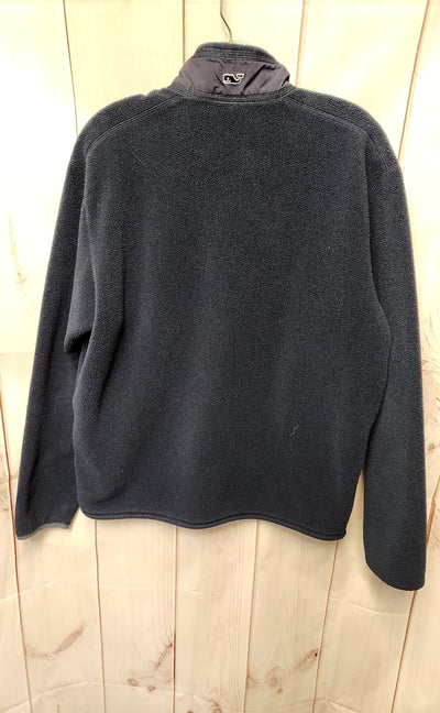 Vineyard Vines Men's Size S Navy Full Zip Sweatshirt