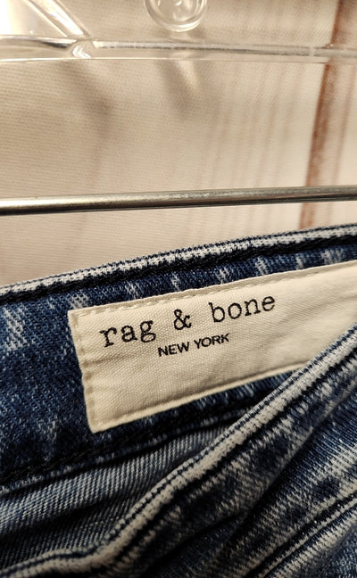 Rag & Bone Women's Size 29 (7-8) Blue Jeans Casey High Rise Flare