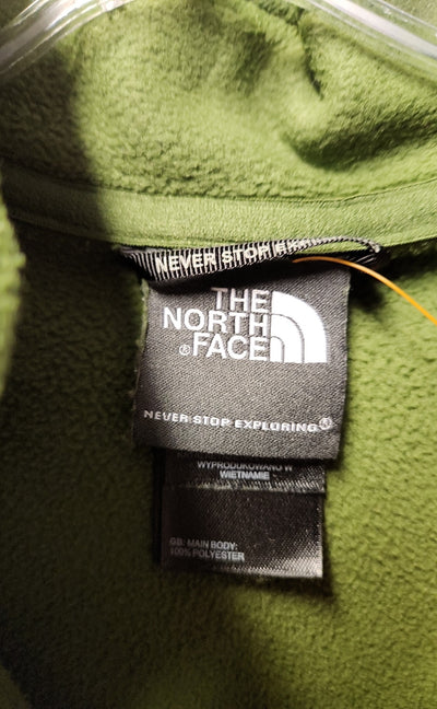 North Face Men's Size L Green Sweatshirt