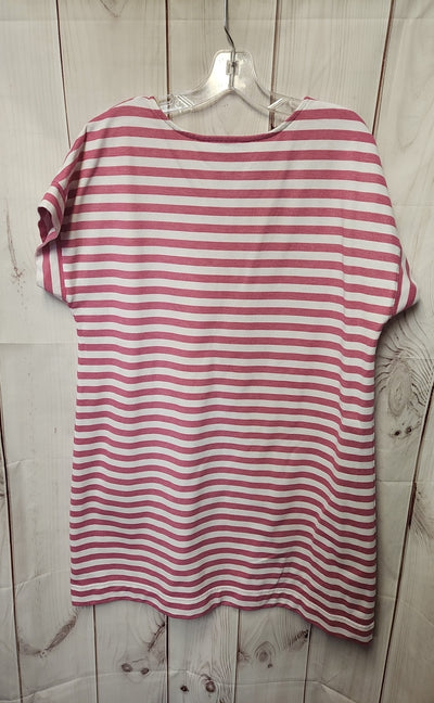 Vineyard Vines Women's Size XL White & Pink Dress