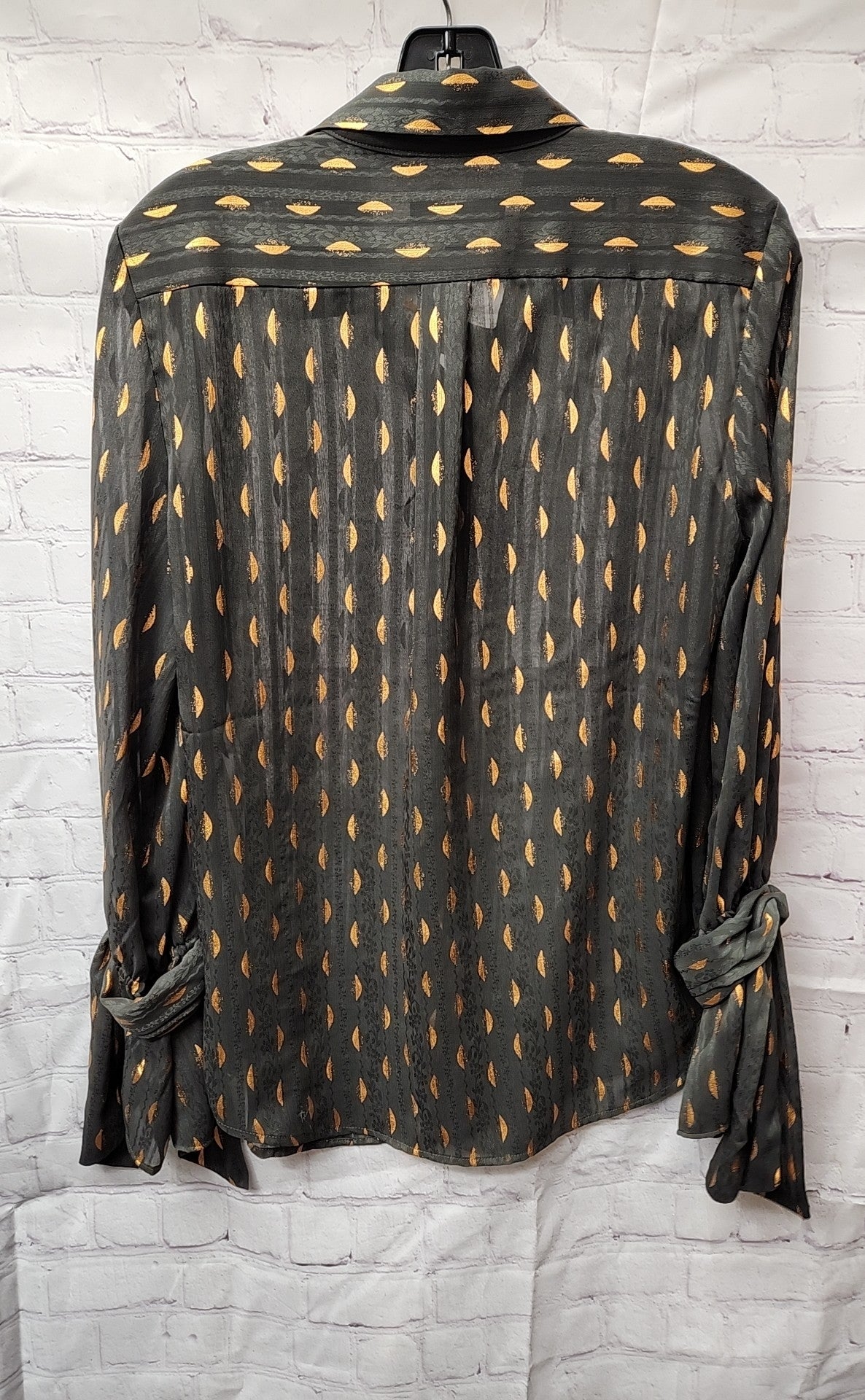 Banana Republic Women's Size S Green Long Sleeve Top