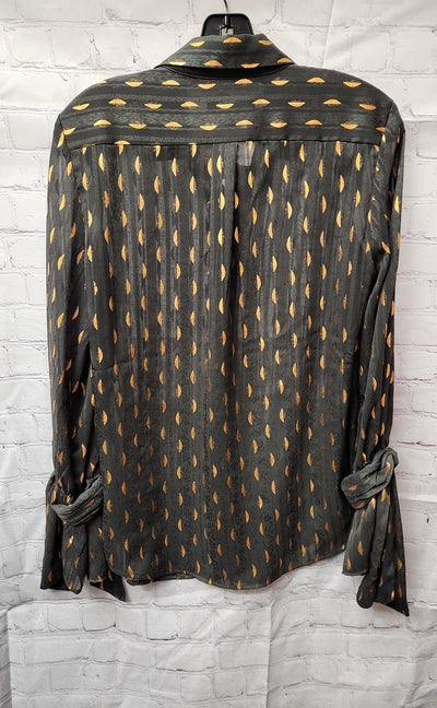 Banana Republic Women's Size S Green Long Sleeve Top