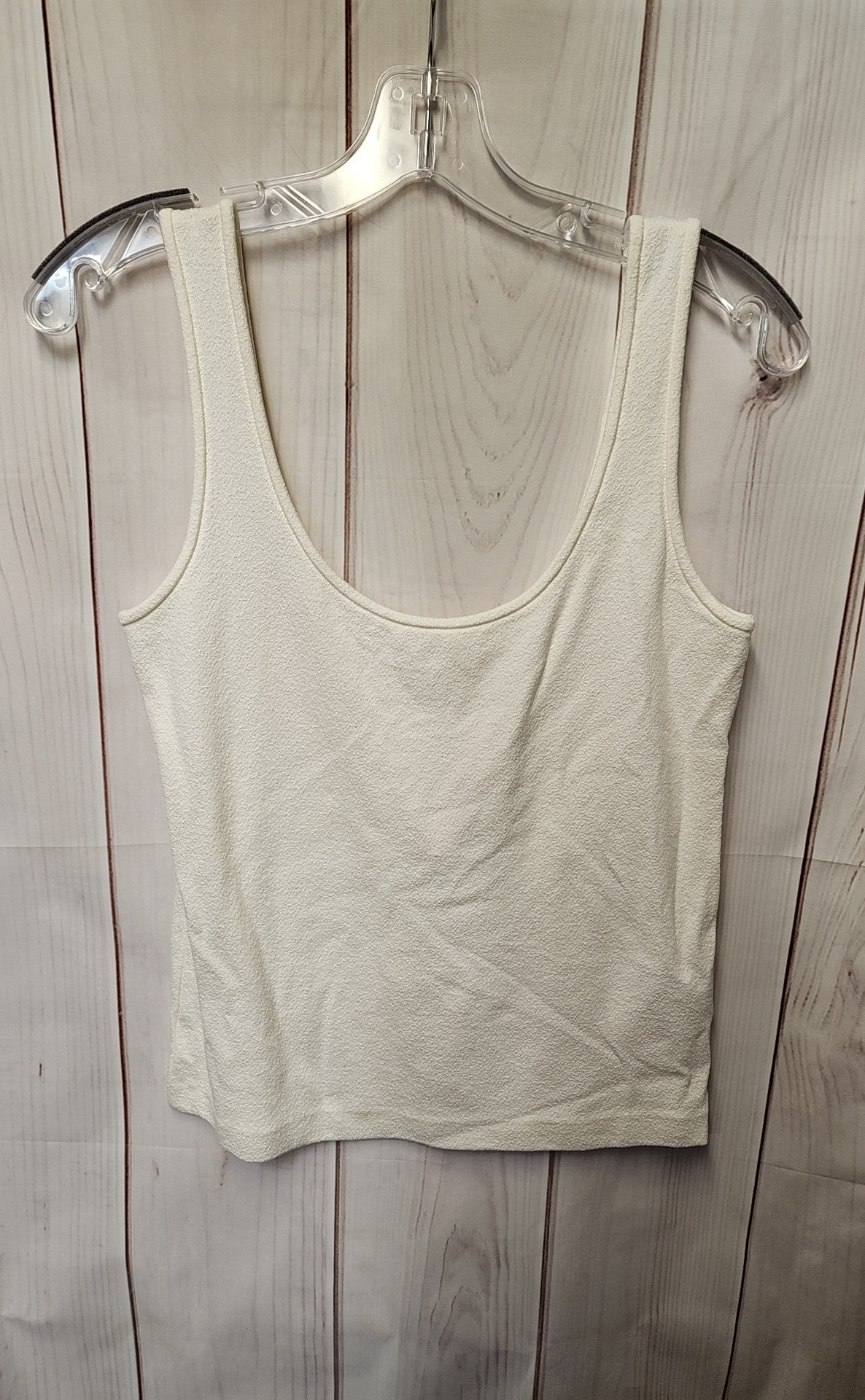 NWT Club Monaco Women's Size M White Sleeveless Top