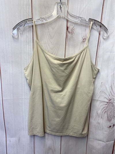 J McLaughlin Women's Size XL Tan Sleeveless Top