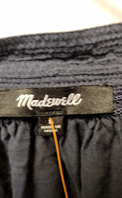 Madewell Women's Size L Navy Long Sleeve Top