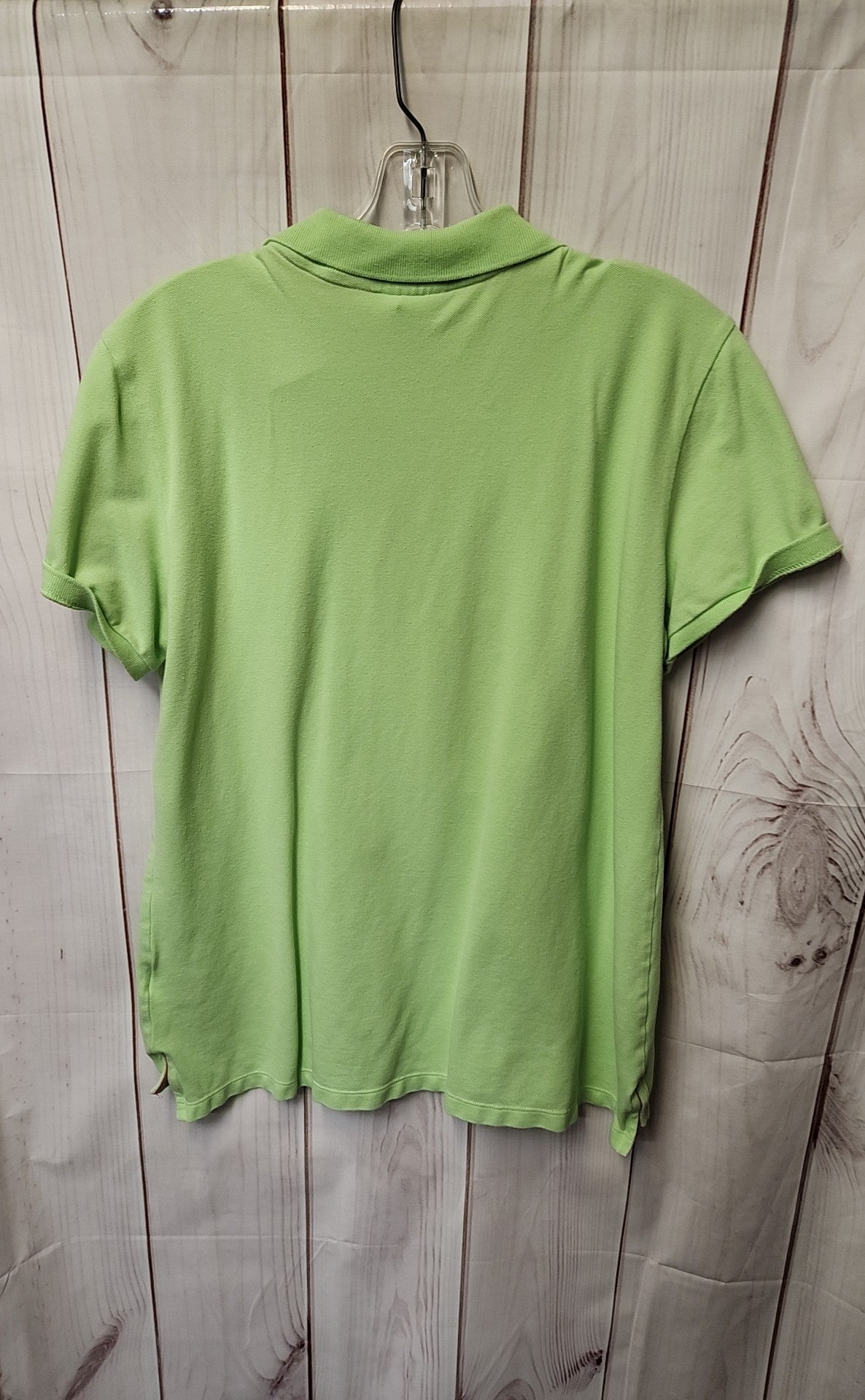 DKNY Women's Size XL Green Short Sleeve Top
