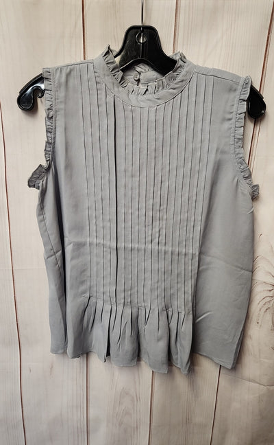 Ann Taylor Women's Size XS Gray Sleeveless Top