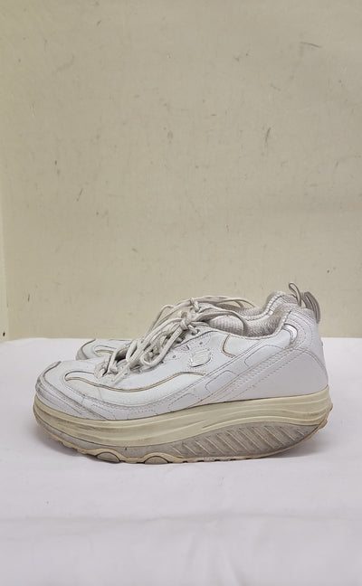Skechers Shape-ups Women's Size 6-1/2 White Sneakers Shoes
