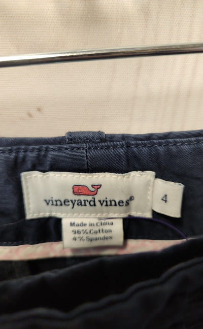 Vineyard Vines Women's Size 4 Navy Shorts