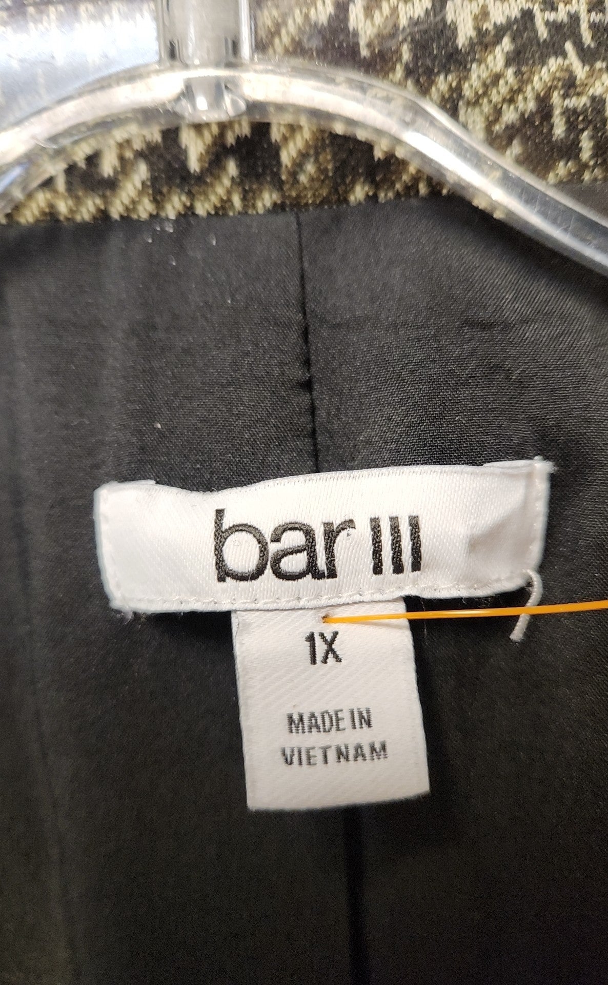 Bar III Women's Size 1X Green Jacket