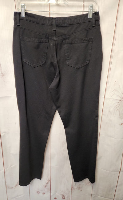 Gloria Vanderbilt Women's Size 12 Black Pants Amanda