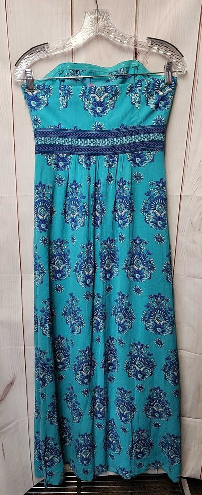 Vineyard Vines Women's Size 4 Teal Dress