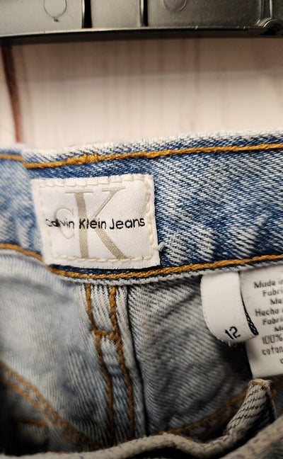 Calvin Klein Women's Size 31 (11-12) Blue Jeans