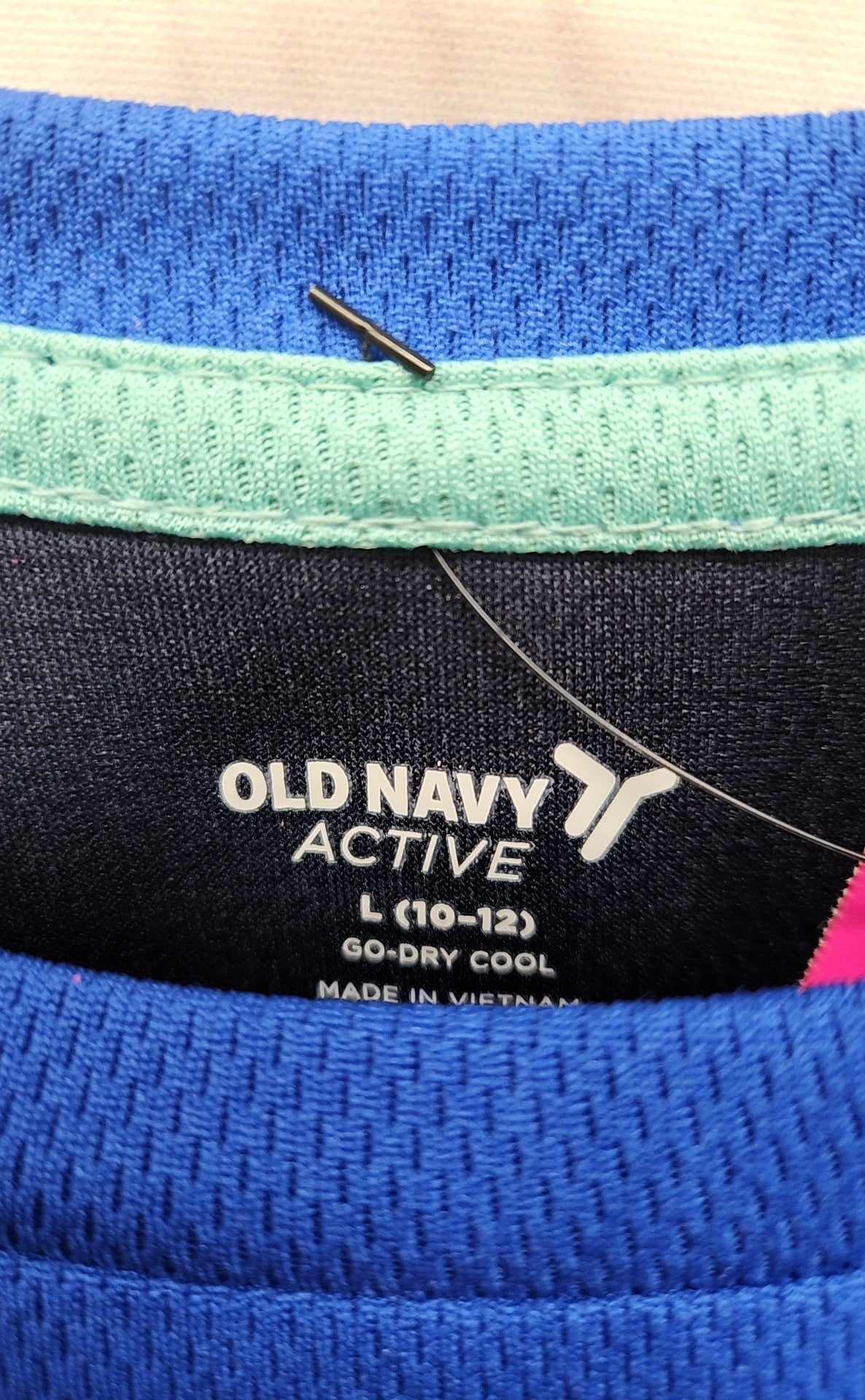 Old Navy Boy's Size 10/12 Blue Shirt
