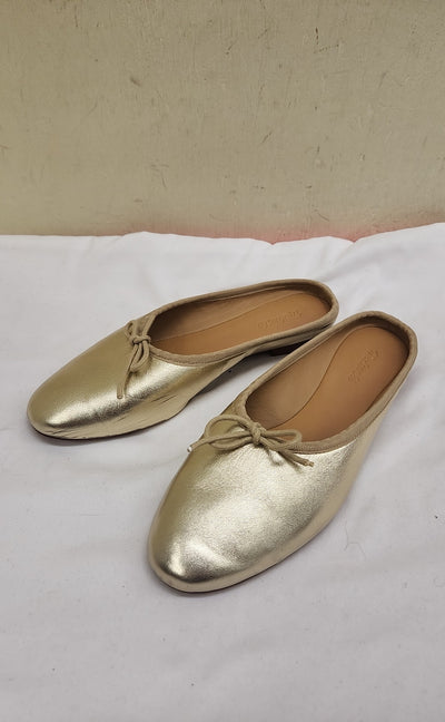 Madewell Women's Size 6 Gold Flats Shoes
