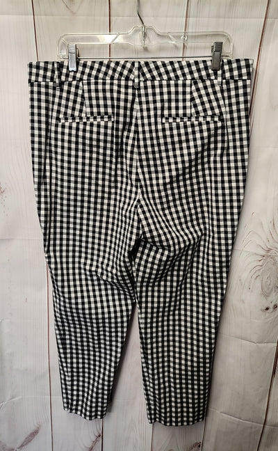 Ann Taylor Women's Size 14 White & Black Pants
