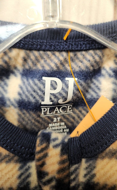 NWT Place Boy's Size 2 Navy Pajamas