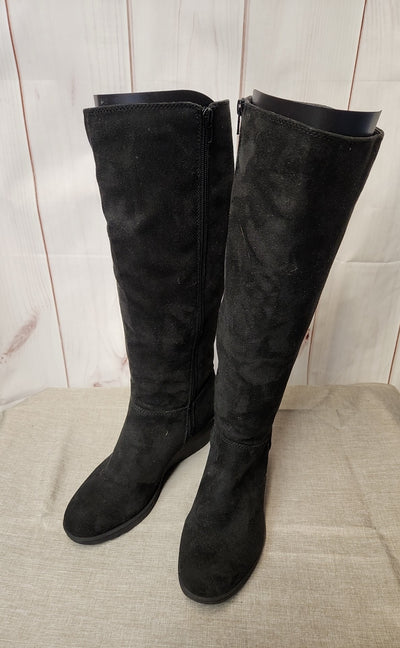 Bass Women's Size 8-1/2 Black Boots Shoes