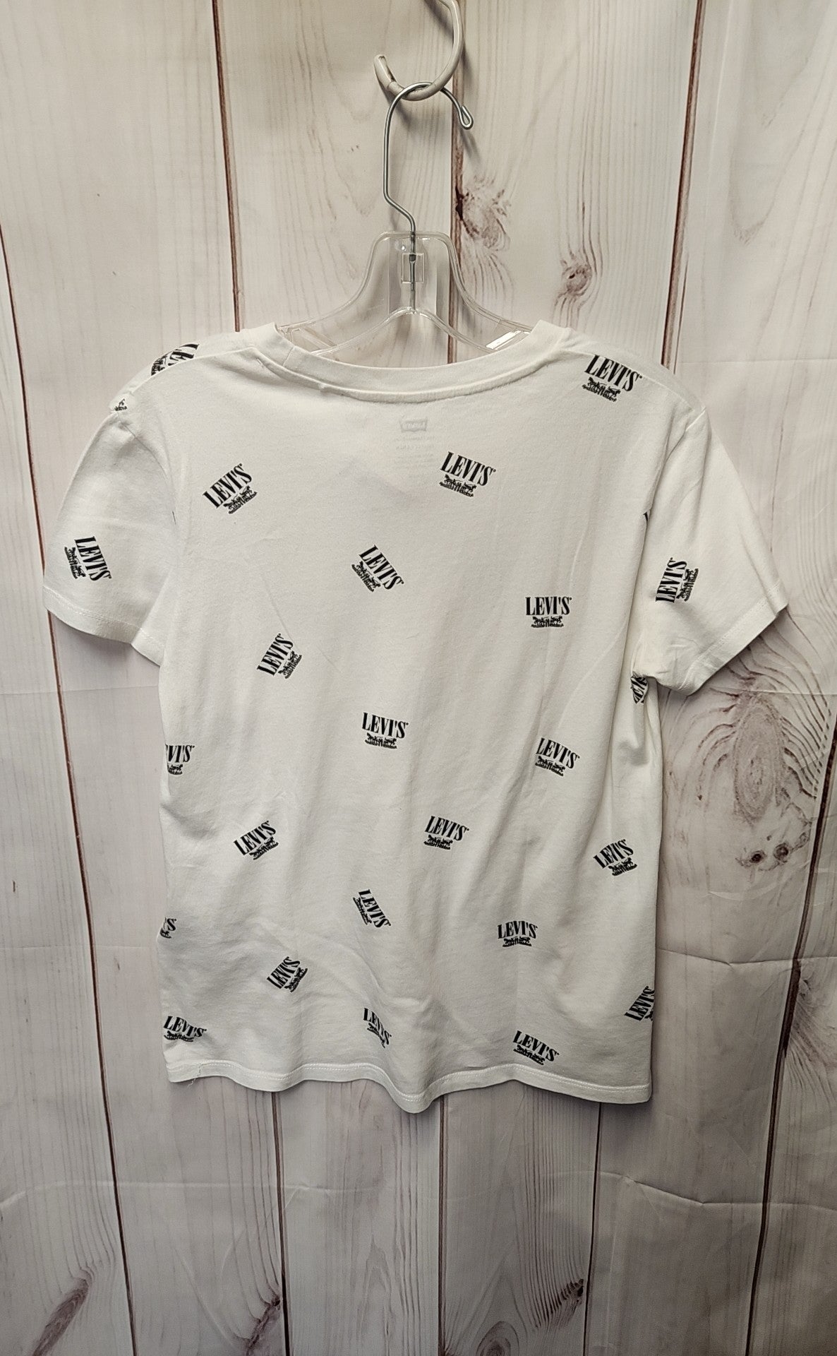 Levis Women's Size S White Short Sleeve Top