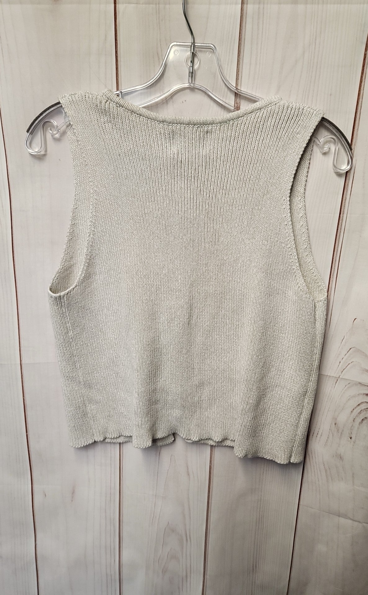 Asos Women's Size M Gray Knit Sleeveless Top