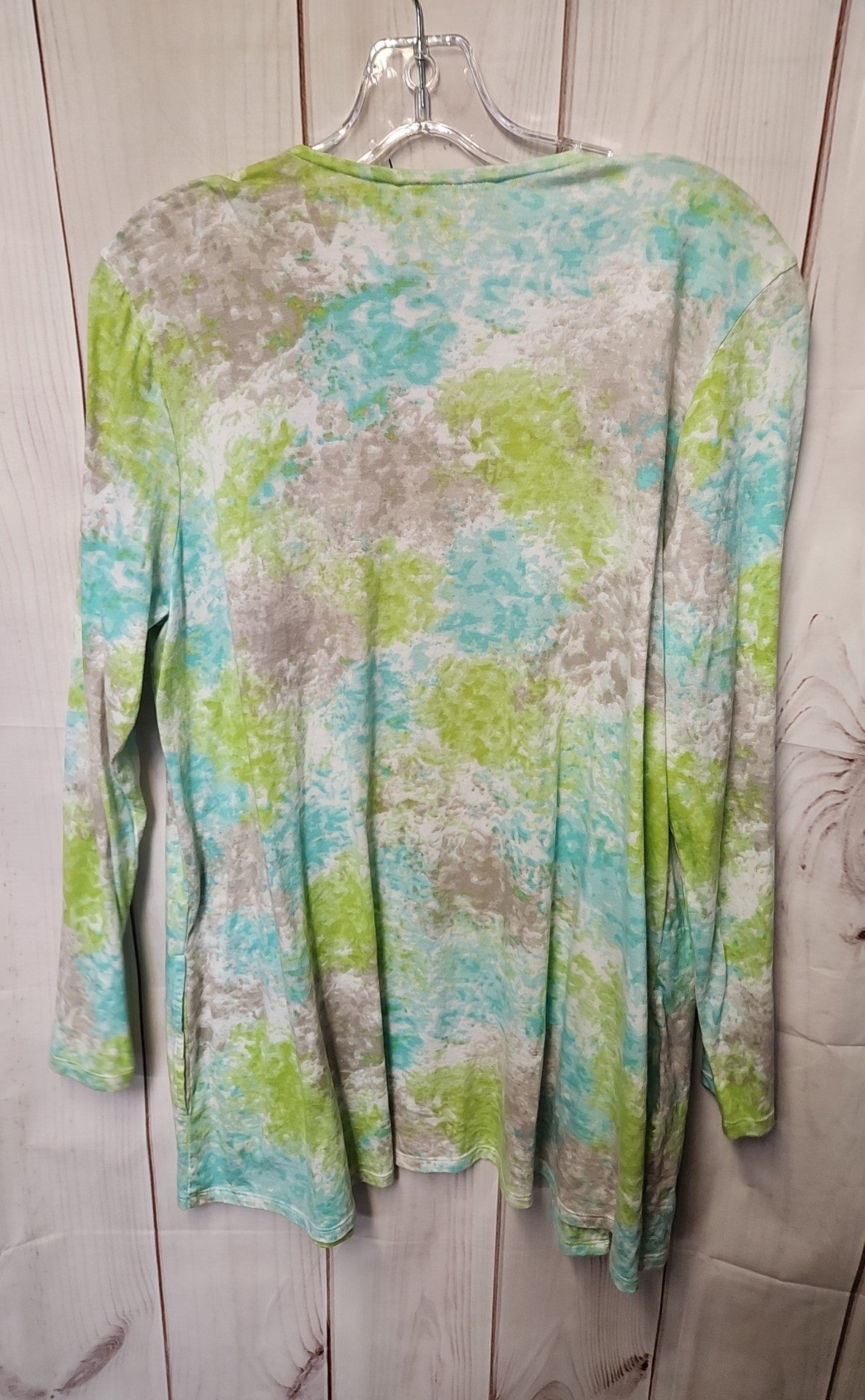 Pure Jill Women's Size M Green Cardigan