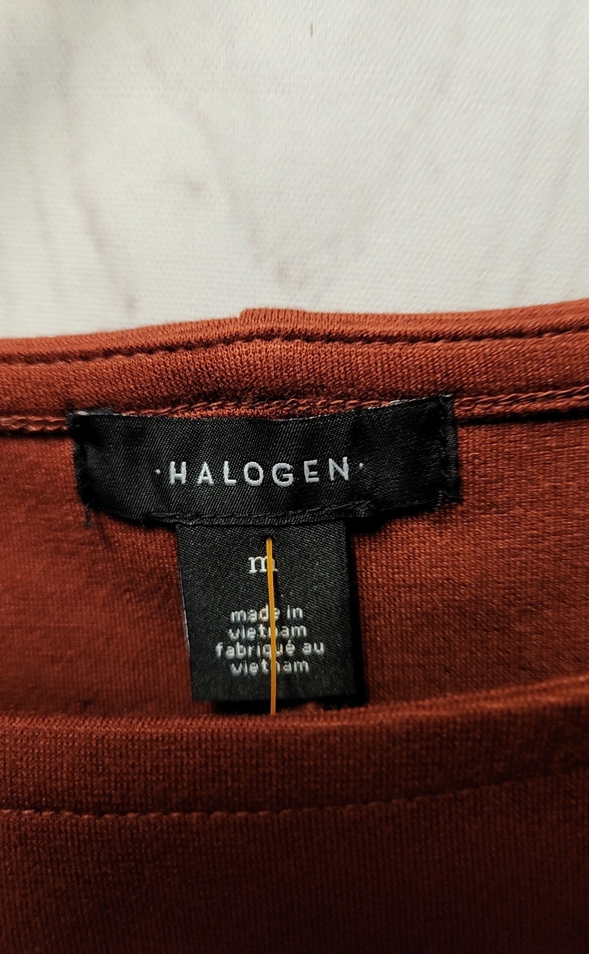 NWT Halogen Women's Size M Brown Dress