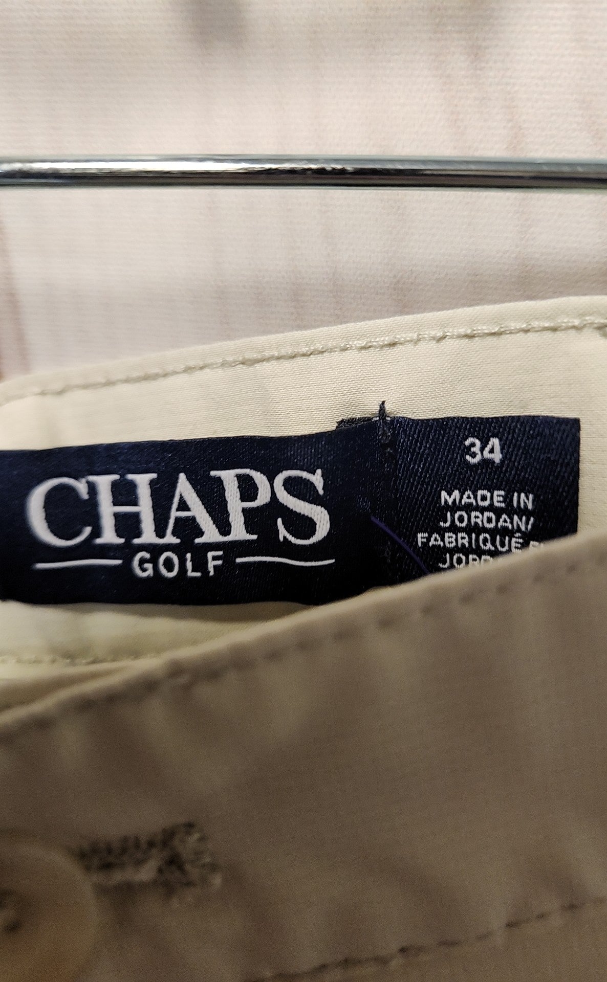 Chaps Men's Size 34 Beige Shorts