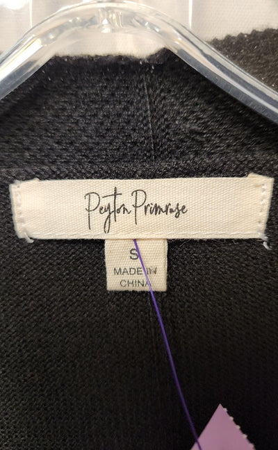 Peyton Primrose Women's Size S Black Cardigan