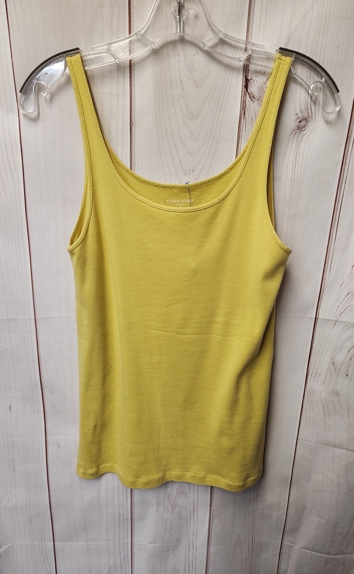 Eileen Fisher Women's Size M Yellow Sleeveless Top