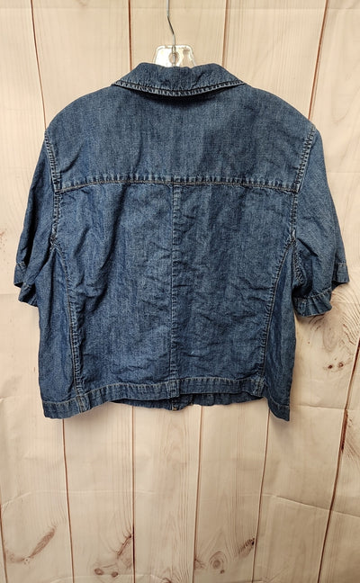 Talbots Women's Size 1X Blue Jacket