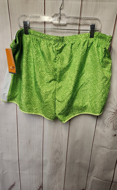 NWT C9 by Champion Women's Size XXL Green Active Shorts