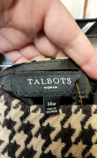 Talbots Women's Size 14 Brown Skirt