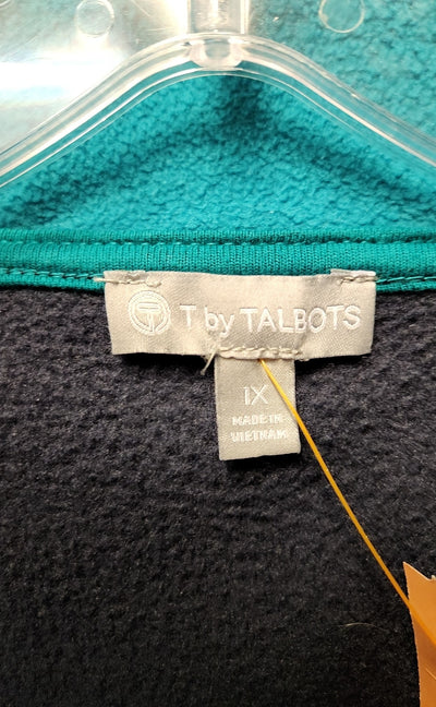 Talbots Women's Size 1X Navy Sweatshirt