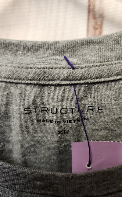 Structure Men's Size XL Gray Shirt
