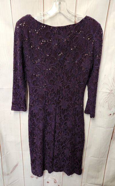 Lauren by Ralph Lauren Women's Size 6 Purple Dress