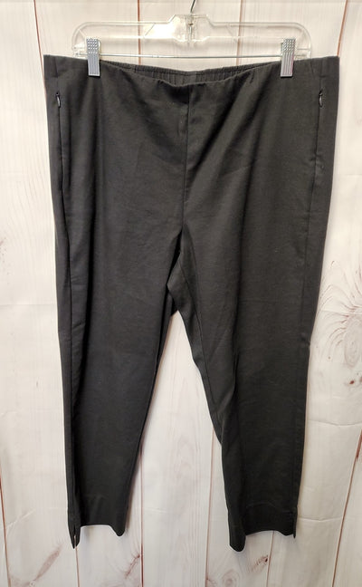 J Jill Women's Size 16 Petite Black Pants